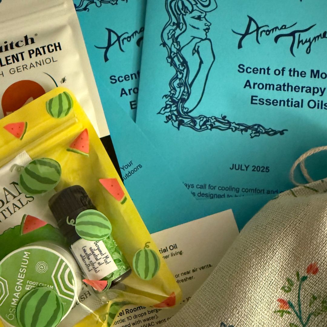 scent of the month essential oil aroma wellness subscription box