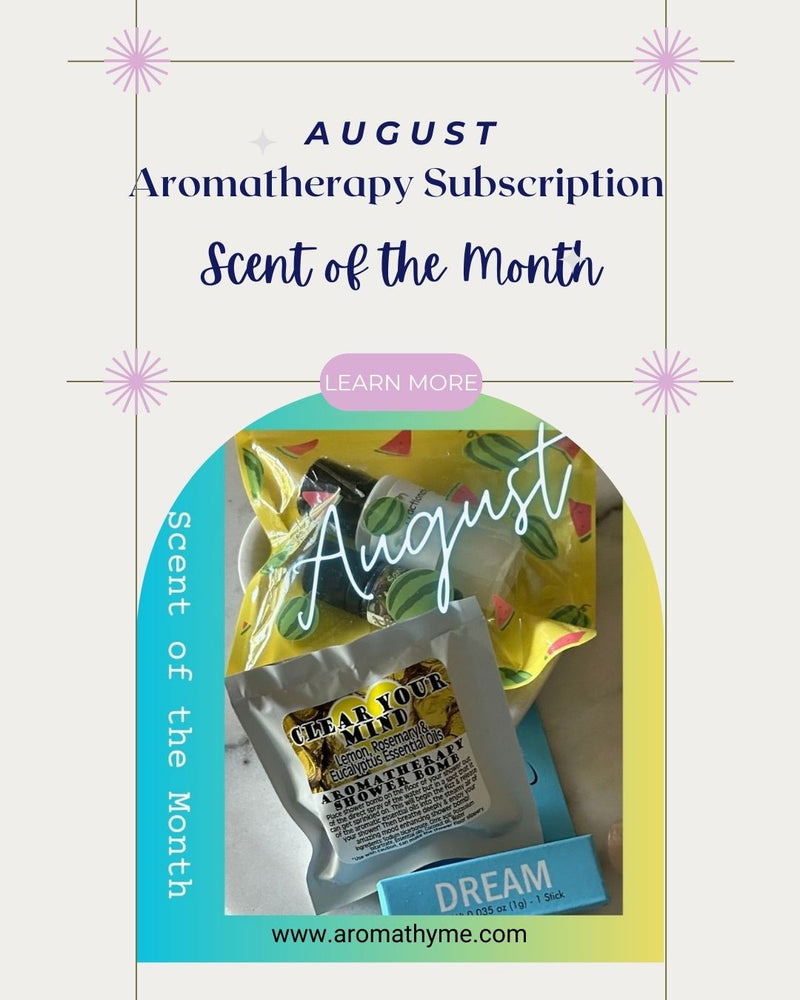 Scent of the month aromatherapy essential oil subscription box for women