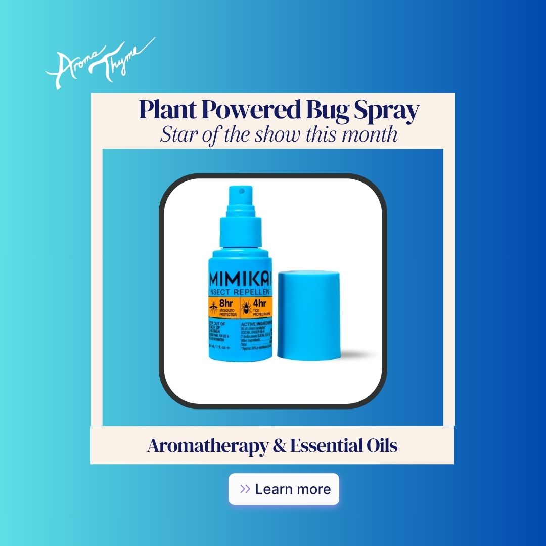 plant powered mimikai insect repellent spray featured in july scent of the month club