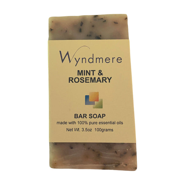 Mint & Rosemary Bar Soap Wyndmere Naturals