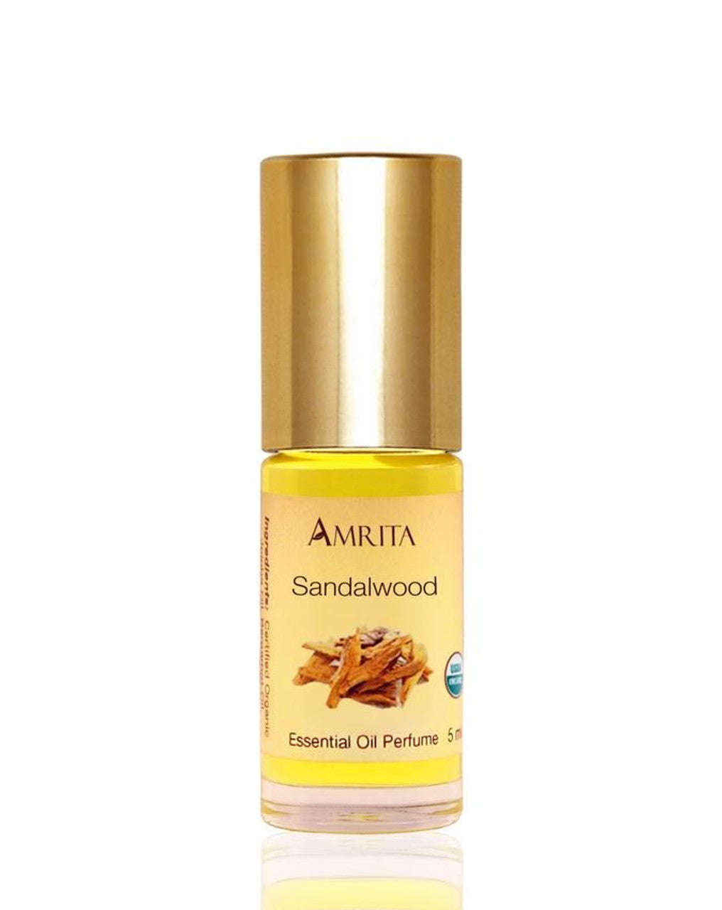 Sandalwood Organic Perfume Essential Oil Roll On – Aroma Thyme Aromatherapy