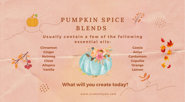 How to create your own Pumpkin Spice Essential Oil Blend