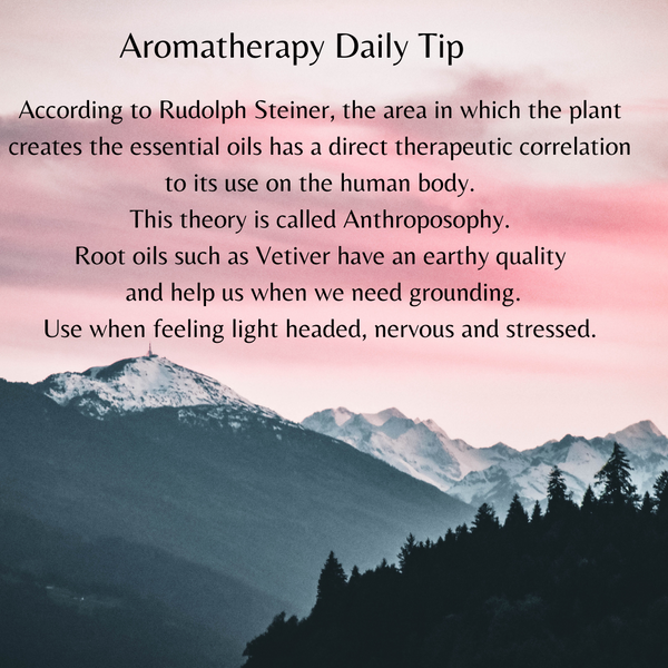 Aromatherapy Daily Tip Anthroposophy