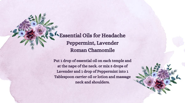 What are the Best Essential Oils for Headaches-aromatherapy-for headaches