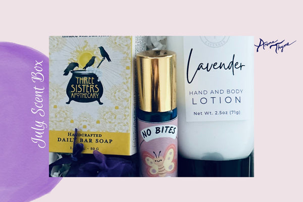 Unboxing the Summer Delights of the July Scent of the Month Aromatherapy Subscription Box