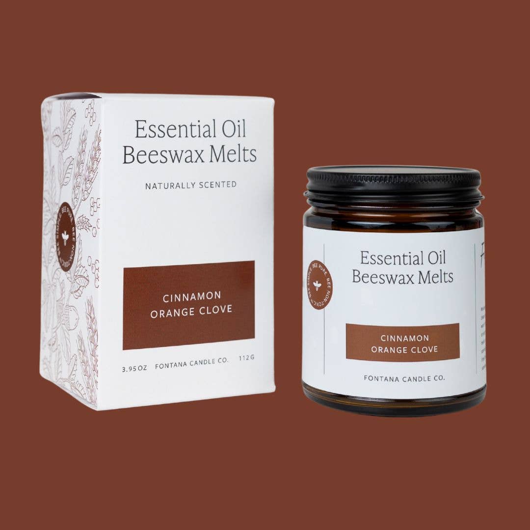 Cinnamon Orange Clove Beeswax & Essential Oil Wax Melts