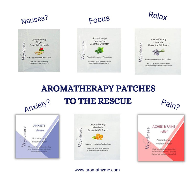 Aromatherapy Inhalation Patches MRI Lavender