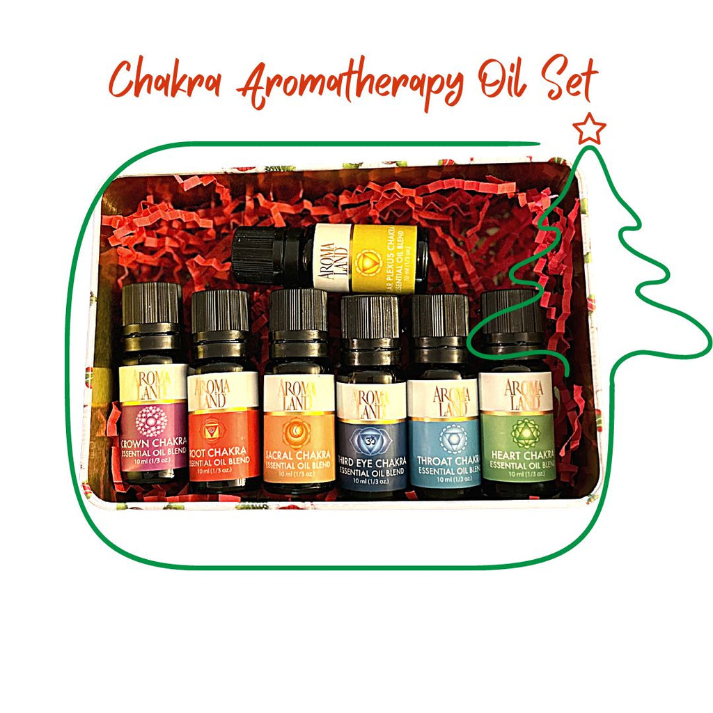 Chakra Essential Oil Blends Set of 7 – Aroma Thyme Aromatherapy