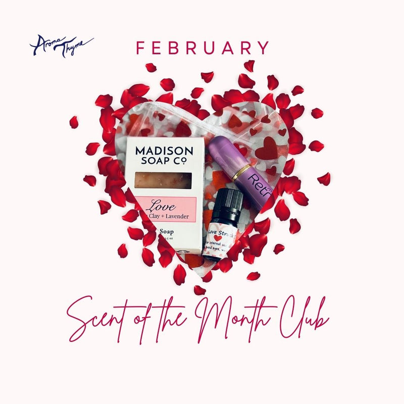 February 2024 Scent of the Month Club Aromatherapy Subscription Box