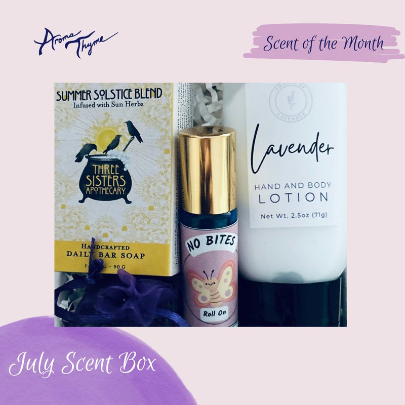 Scent of the Month Essential Oil Aromatherapy Subscription Box 