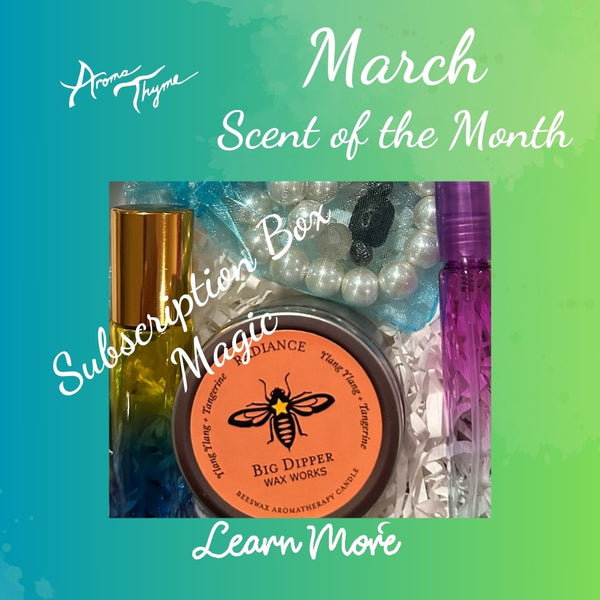 Scent of the Month Aromatherapy Essential Oil Subscription Box
