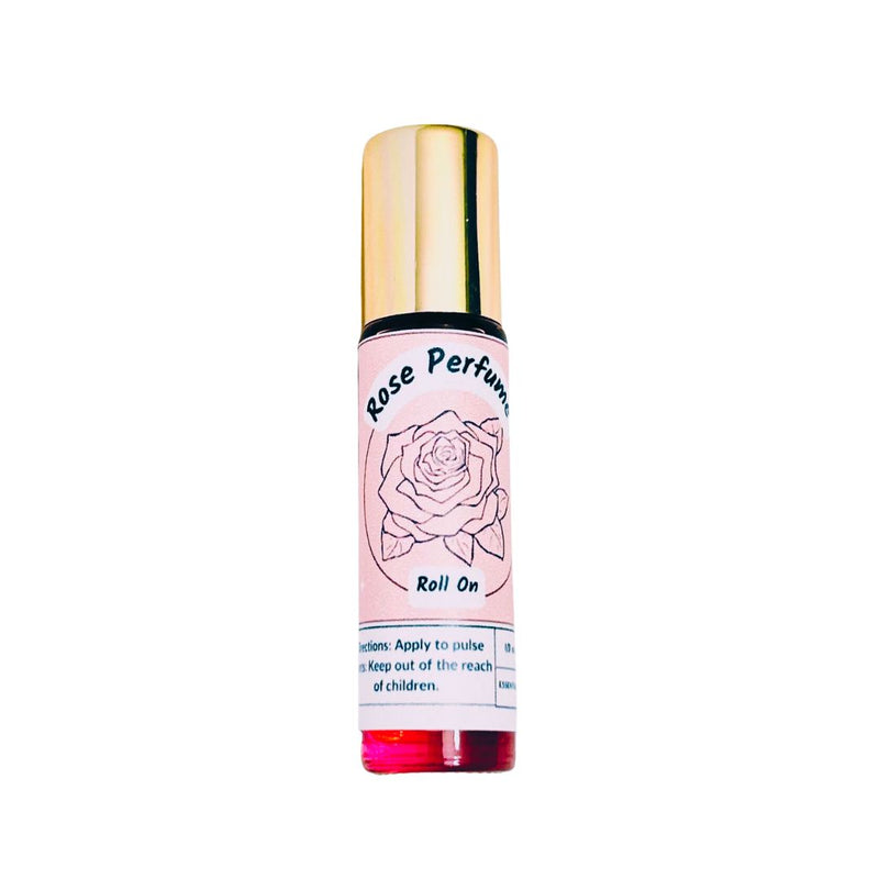 Rose Essential Oil Aromatherapy Roll On Blend