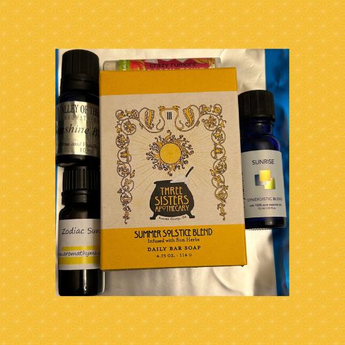 Summer Solstice Welcome the Sun Aromatherapy Set