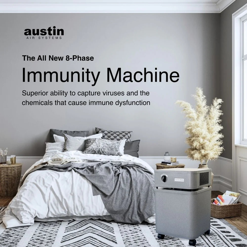 Austin Air Immunity Machine Air Purifier – 8-Phase Filtration
