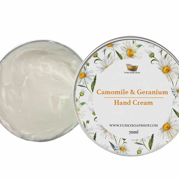 Chamomile Geranium Shea Butter Hand Cream 2.3 oz.