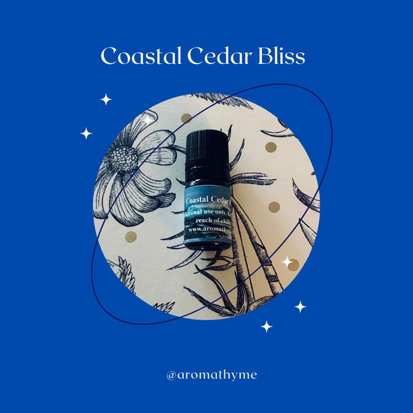 coastal cedar bliss essential oil blend