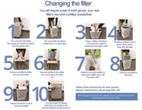 Austin Air HealthMate Plus Replacement Filter Instructions/Changing the Filter