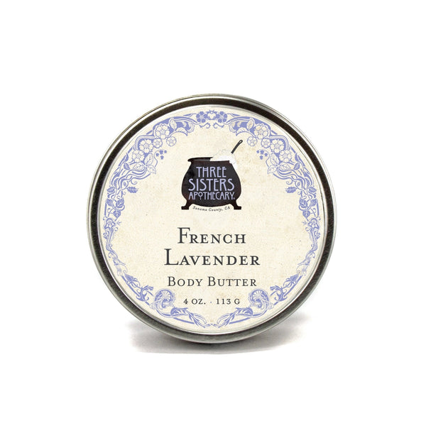 French Lavender Body Butter 4oz. Three Sisters