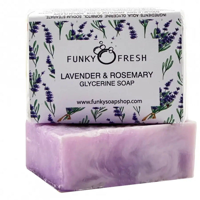 Lavender Rosemary Handcrafted  Glycerin Soap