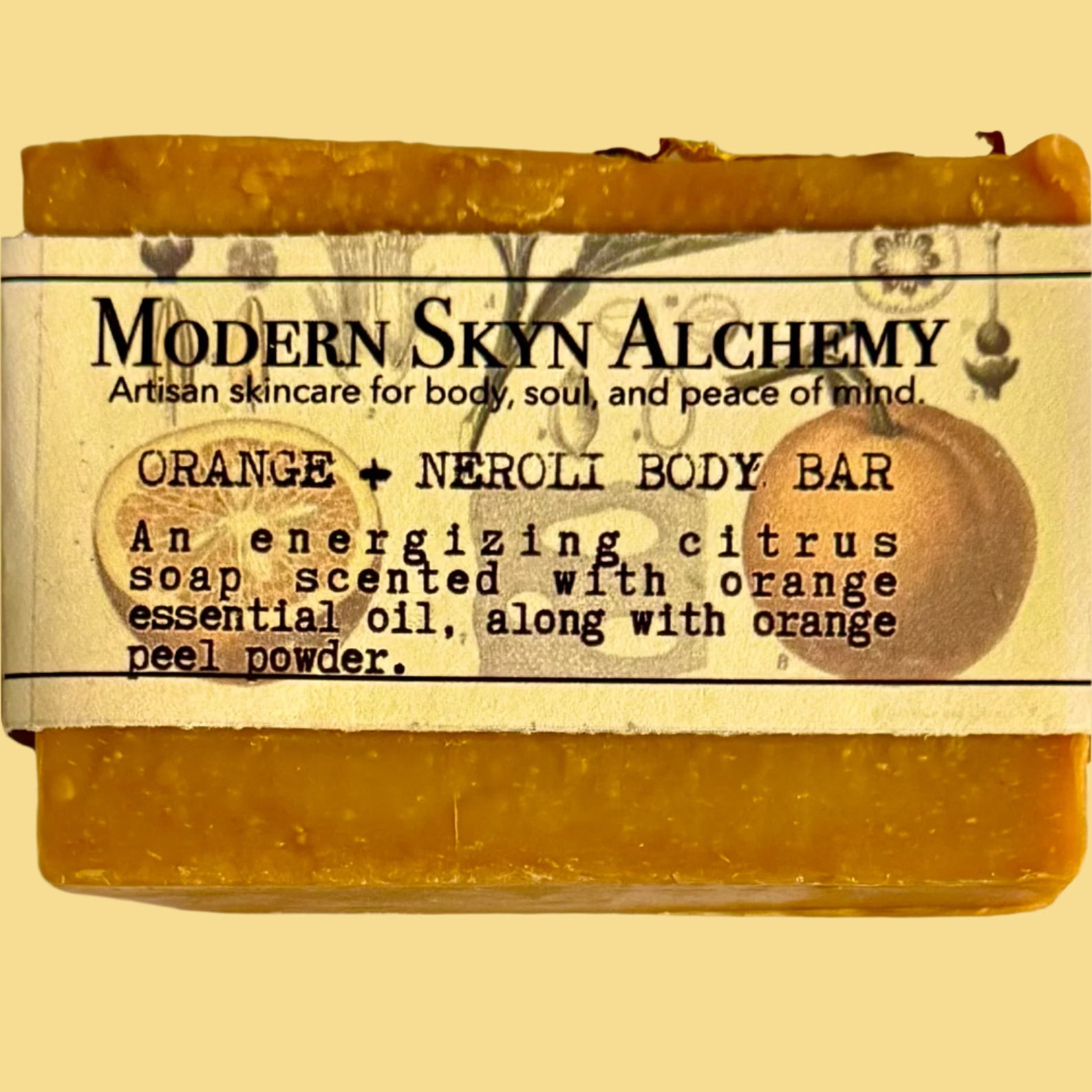 Orange & Neroli Handcrafted Body Bar Soap
