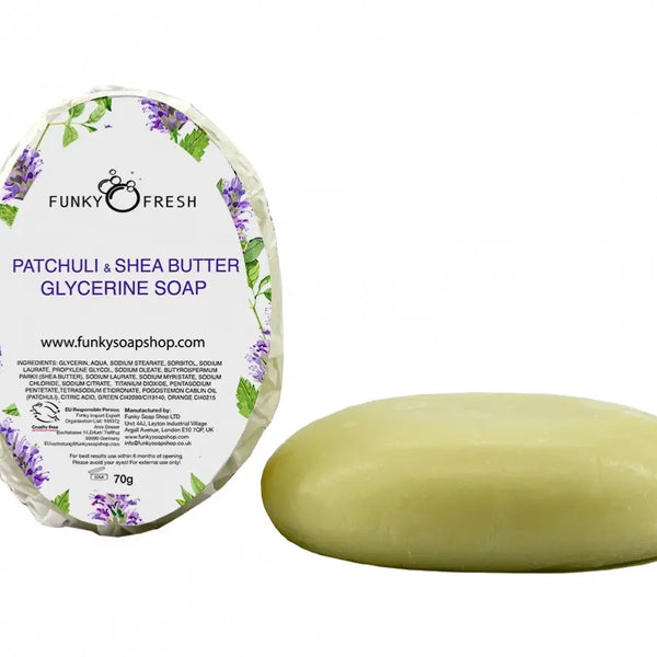 Patchouli Shea Butter Handcrafted Glycerin Soap