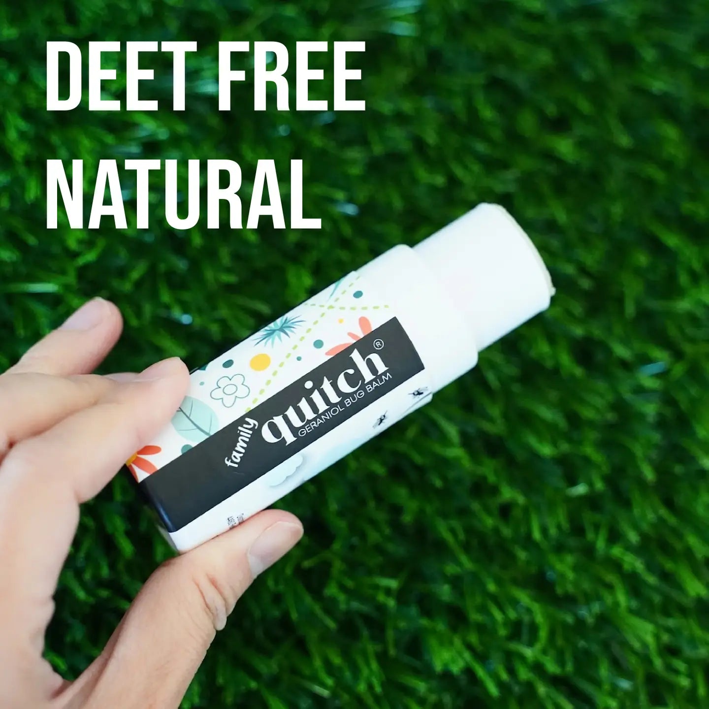 Quitch Bug Balm Deet Free Plant Powered Insect Repellent