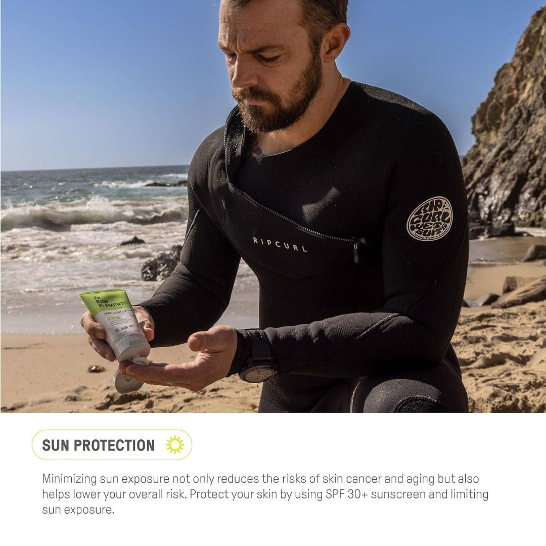 Raw Elements Natural Sunscreen SPF 30 Travel Size 1 oz