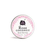 Rose Coconut Body Butter 2.5 oz