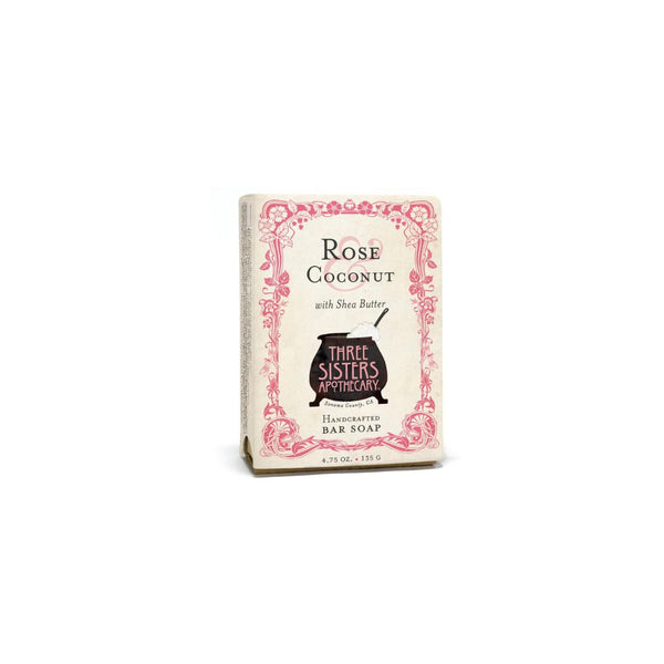 Rose Coconut Shea Butter Handcrafted Bar Soap