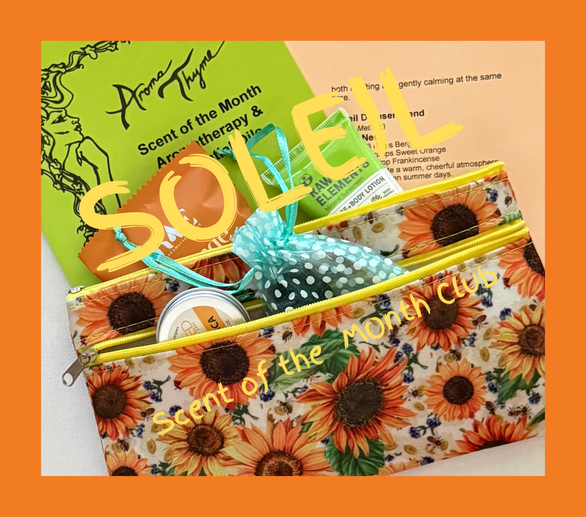 Scent of the Month Aromatherapy Essential Oil Subscription Box