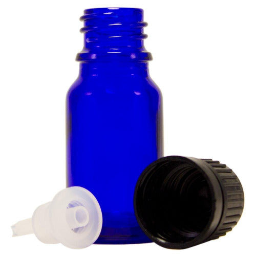 10ml cobalt blue essential oil bottle set