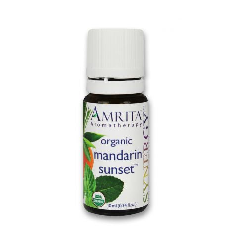 Mandarin Sunset Organic Essential Oil Blend Amrita Aromatherapy