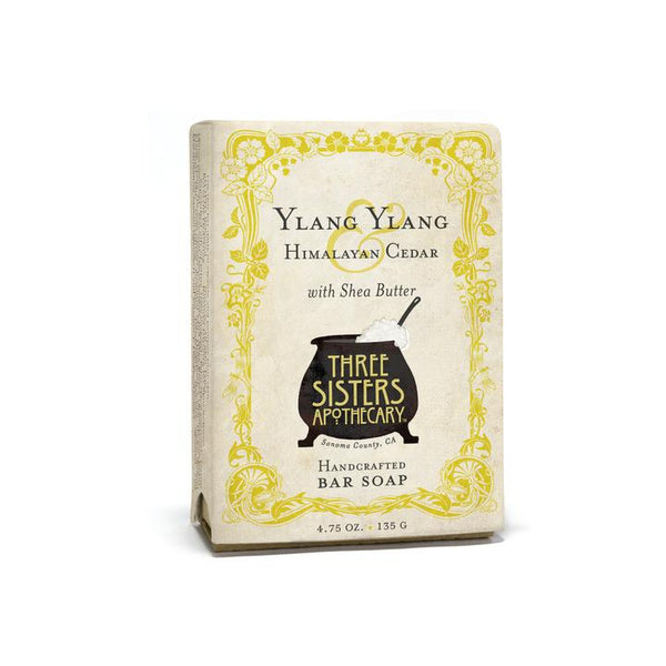 Ylang Ylang Himalayan Cedar Bar Soap with Shea Butter