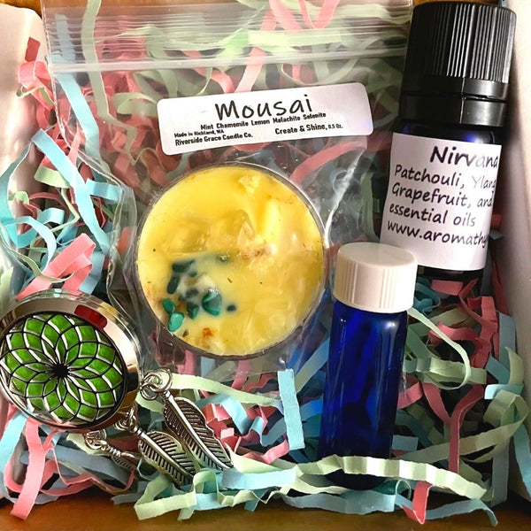 April Scent of the Month Essential Oil Aromatherapy Subscription Box