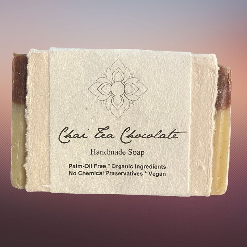 chai tea chocolate handmade soap