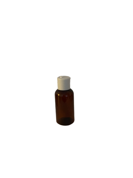 Amber 2 oz PET Bottle