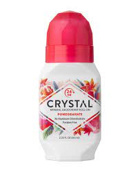 Crystal 24 hr Pomegranate Mineral Roll On Deodorant