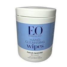 EO French Lavender Hand Cleansing Wipes 210ct