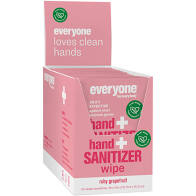 EO ruby grapefruit hand sanitizer wipes 24 pack