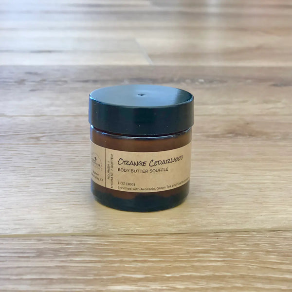 Orange Cedarwood Body Butter Souflee 1 oz.