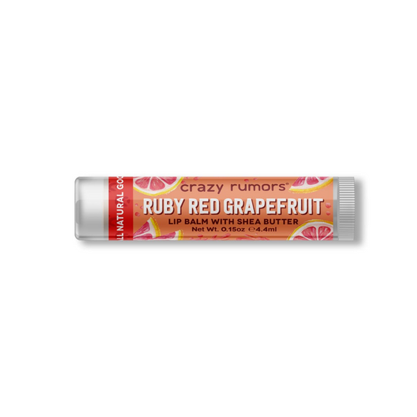 crazy rumors ruby red grapefruit lip balm